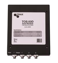TOS03D - 3 way dual window optical splitter